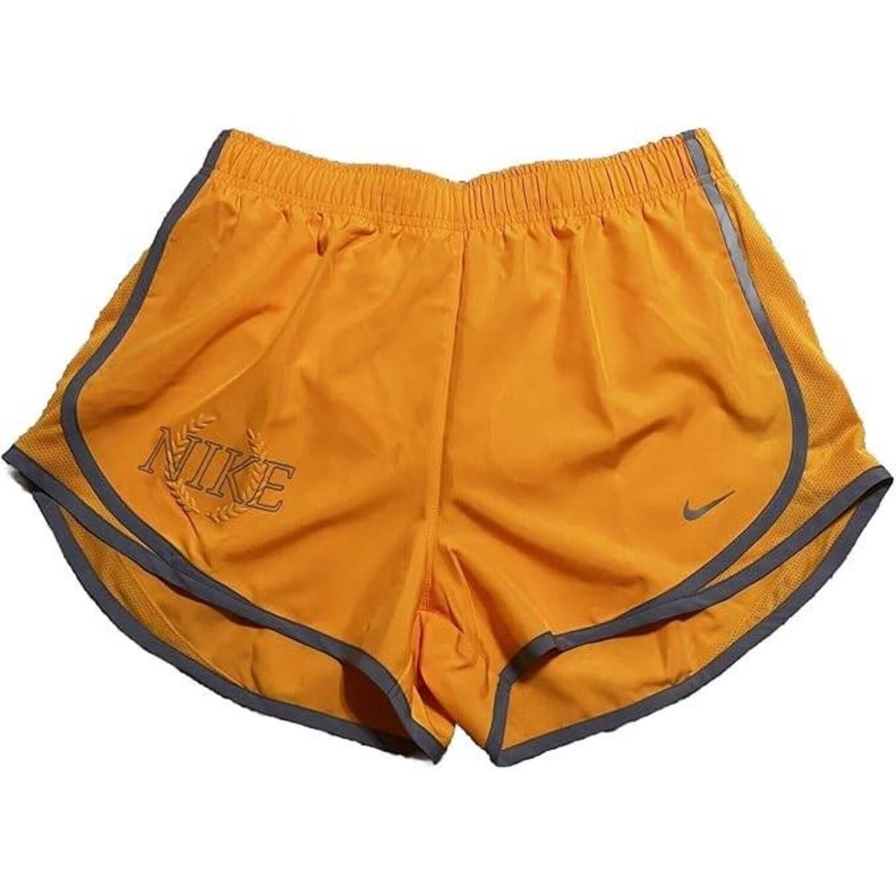 Nike Women's Orange Running Shorts with Contrast Trim